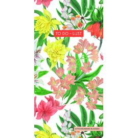 To do-lijst Tropical Flowers / Paperstore